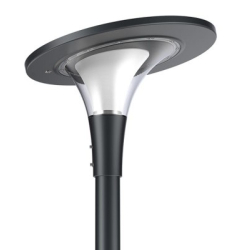 Lampa Solarna Parkowa Atena 3,5 max 4m 18W 250lm 154wh 42Wp czarna