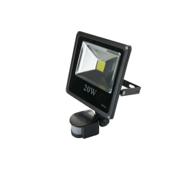 Naświetlacz LED 20W 230V b.zimna z czujnikiem ruchu i zmierzchu