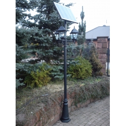 Lampa Solarna Latarnia Ogrodowa Retro  III Wysoka max 2,5m