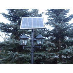 Lampa Solarna Latarnia Ogrodowa Retro  III Wysoka max 2,5m