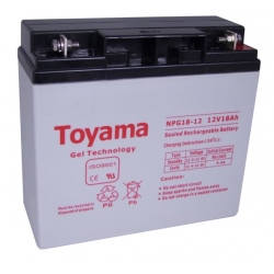 Akumulator żelowy Toyama NPG 18Ah