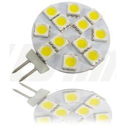 Żarówka G4 12 LED SMD 5050 2,4W (24W) 12VDC  b.ciepła