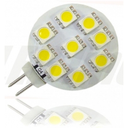 Żarówka G4 9 LED SMD 5050 1,8W (18W) 12V  b.ciepła