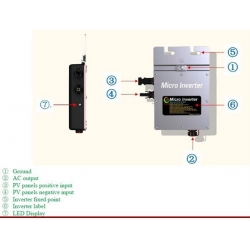 Micro Inwerter sieciowy KD WVC260W/230V