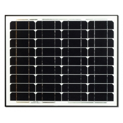 Panel słoneczny  M-30W 12V Mono Czarna rama